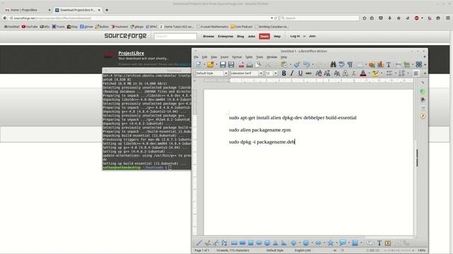ProjectLibre install an RPM file in Linux/ Ubuntu/ Mint/ Deb etc смотреть онлайн