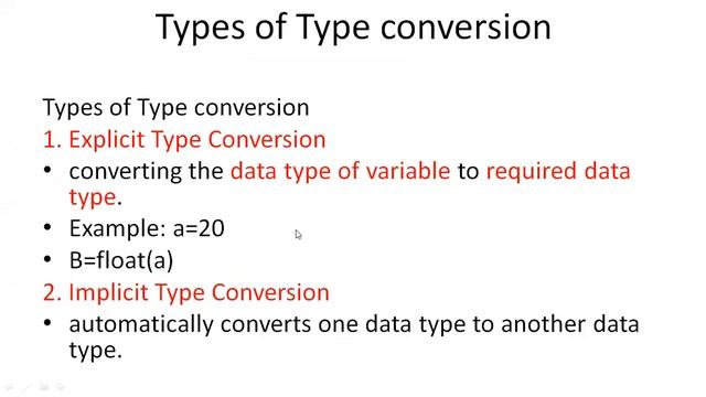 6 Type conversion, python input and output смотреть онлайн