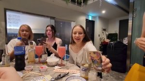 Девичник @KatyaKorea . Детский праздник. Делаем кухню до ночи. Влог . Корея.