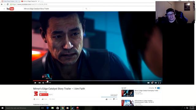 Mirrors Edge Catalyst Story - Trailer Reaction смотреть онлайн