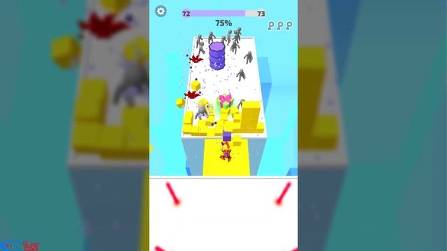 Paintman 3D - Color shooter - Gameplay Walkthrough Part 4 Levles 66-80 (Android, iOS) смотреть онлайн