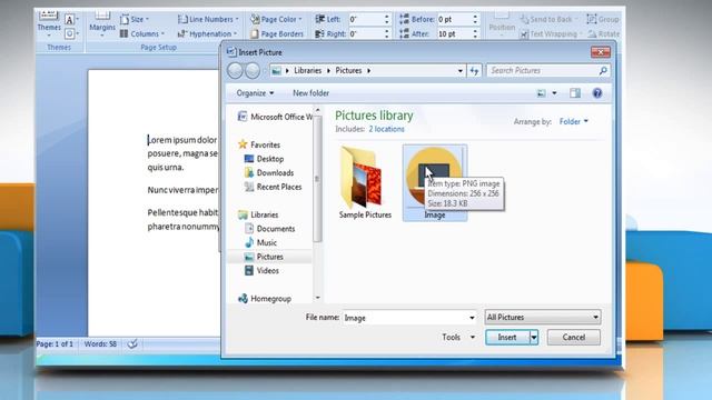 How to add a picture watermark in Microsoft® Word 2007 смотреть онлайн