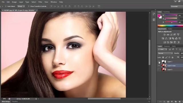 Photoshop CS6 Tutorial: Color Splash Effect (For Beginners) | Multi Tech смотреть онлайн