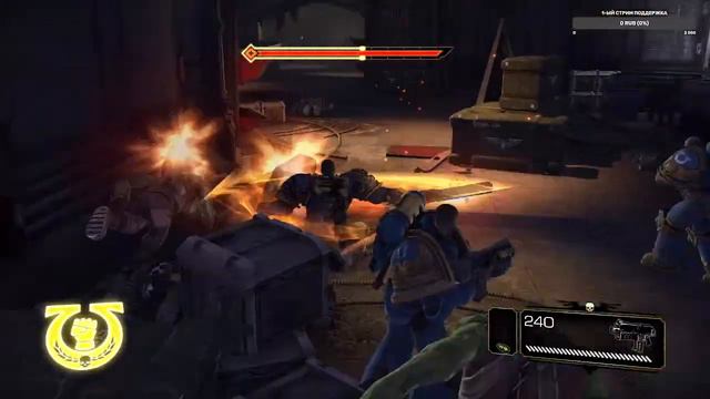 Super Noobik 1-ый СТРИМ, ИГРАЕМ В Warhammer 40.000 - Space Marine смотреть онлайн