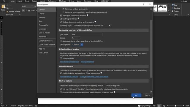 How to enable or disable MS word dark mode смотреть онлайн