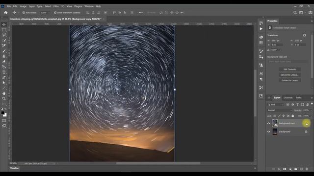 Star Trails Effect In Photoshop CC 2021 | Photoshop Tutorial смотреть онлайн