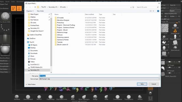 Zbrush Tutorial - Preserve original Nanomesh UVs смотреть онлайн
