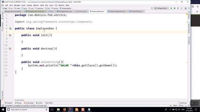 3 - Spring IOC and DI смотреть онлайн