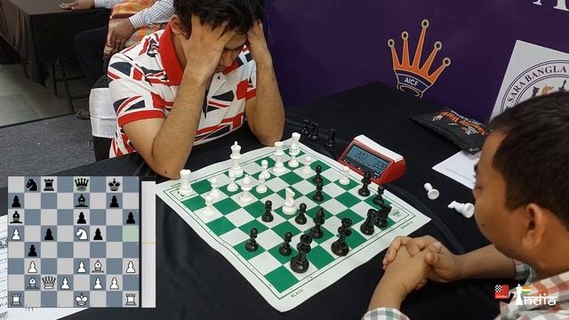 Opening Trap in the Keymer variation - GM Diptayan v Mrityunjay | Tata Steel Festival 2023 Blitz смотреть онлайн