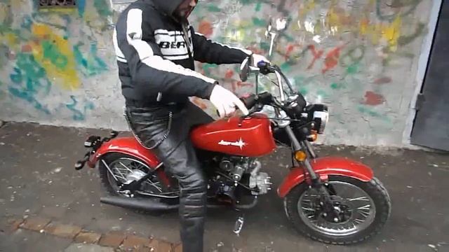 обзор МОТОЦИКЛА JOHNNY PAG (ДЖОННИ ПАГ) (125) 50