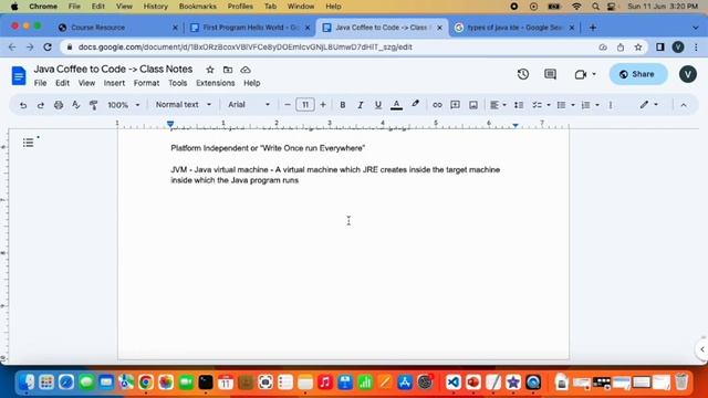 Java Coffee to Code - 8 | JDK, JRE, JVM, IDE Platform Independent Java смотреть онлайн