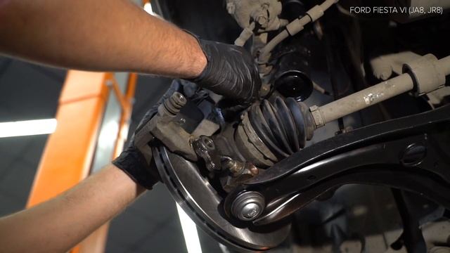 Comment remplacer des disques de frein avant sur FORD FIESTA JA8 [TUTORIEL AUTODOC] смотреть онлайн