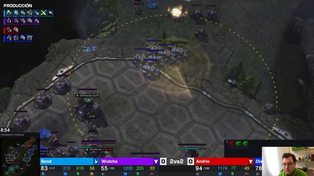 ROBIN EL MANCO ME DEJA SOLO CONTRA DOS!!!! - STARCRAFT 2 - español смотреть онлайн