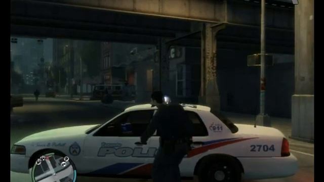 GTA 4 Toronto Police Chase смотреть онлайн