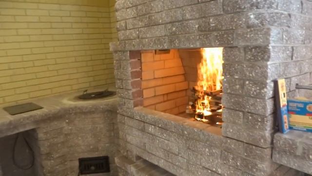 Уличный барбекю комплекс "Персей" в закрытой беседке смотреть онлайн