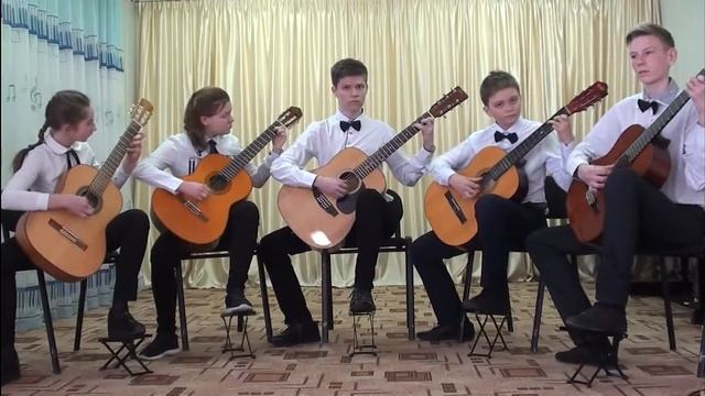 Ансамбль гитаристов смотреть онлайн