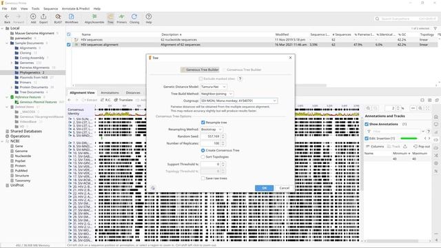 Introduction to Phylogenetic Trees in Geneious Prime смотреть онлайн