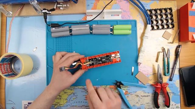 Xiaomi vacuum cleaner battery repair/cells replacement смотреть онлайн