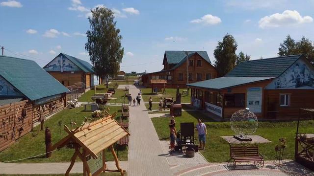 Этнокомплекс «Брянское подворье» в Унечском районе смотреть онлайн