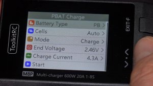 До 8S Lipo, мощная и небольшая зарядка ToolkitRC M8P 600W 20A.