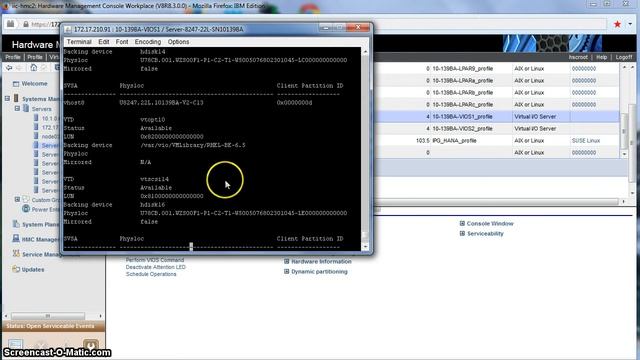 удаление LPAR в Hardware Management Console смотреть онлайн