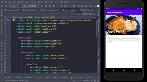 Mobile Programming | RecyclerView - Android Studio