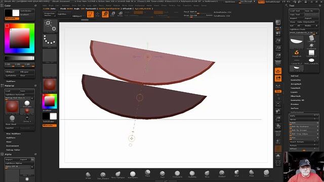 42. ZBrush - Скульптинг. Жук-Скарабей.(част3)Уроки самообучения смотреть онлайн