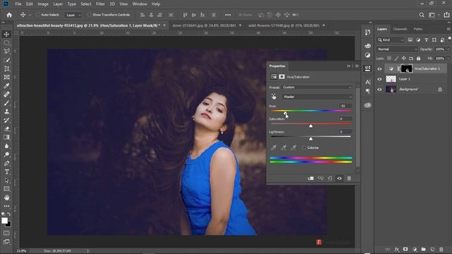 Change Cthoth Color Using Lesso tool in PhotoShop CC 2019 | PhotoShop Tutorial for Beginner смотреть онлайн