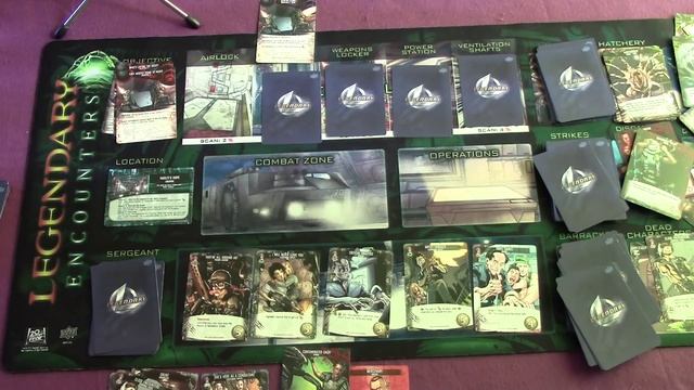 Legendary Encounters: An Alien Deck Building Game - rozgrywka смотреть онлайн