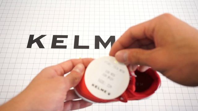 Арт.: 17183-130. Детские кроссовки Kelme TECH MESH красные смотреть онлайн