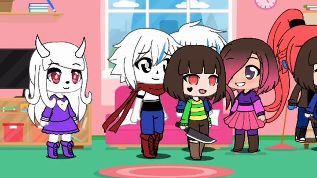 💎24 часа в одной комнате челендж💎/Gacha Life/UNDERTALE/ смотреть онлайн
