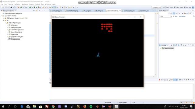 Space Invaders Iteration 1- Demo смотреть онлайн