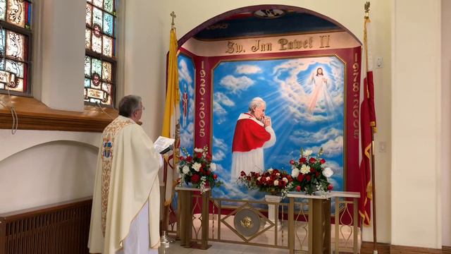 St. Adalbert's Church - Specials prayers to Saint John Paul II- Celebrating his Holy Papacy (Polish смотреть онлайн