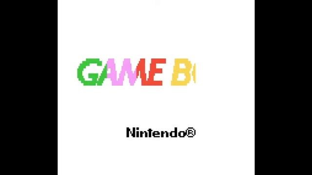 GameBoy Color startup screen смотреть онлайн