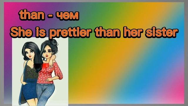 Сравнительные конструкции с прилагательными: As...as, Than, Not So...as.Повторяем и используем!