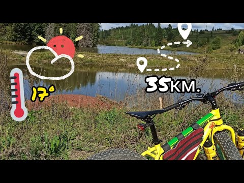 Катим куда глаза глядят _ На Фэтбайке _ по полям по горам.