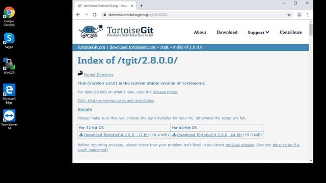 Tortoise Git installation - 2197 смотреть онлайн