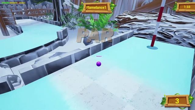 НОВОГОДНИЙ ДРУЖЕСКИЙ ГОЛЬФ ! / Golf It Моменты смотреть онлайн