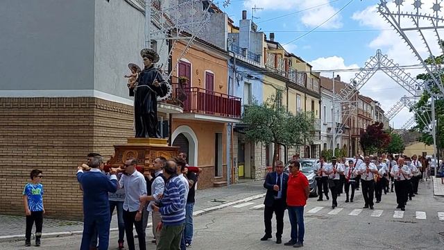 Montorio nei Frentani: Festa Patronale (3.p.) Processione in onore di S.Antonio 11.06.2022 смотреть онлайн