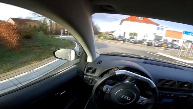 Audi RS4 B7 Pov Drive 100-200 0-100 Dragy Acceleration Autobahn Germany