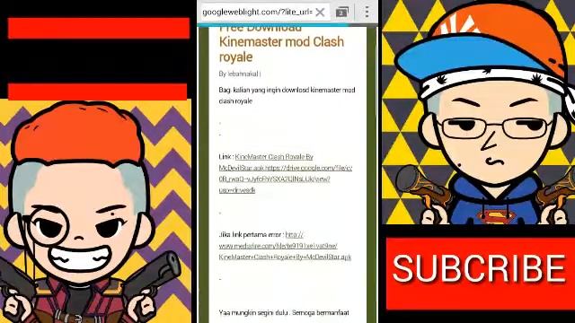 cara download kinemaster clash royale + mod video layer + no watermark+link apk смотреть онлайн
