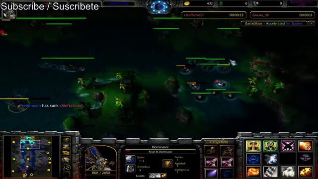 WarCraft III onplay Battleships Pro 5v5 Acelerated No Traders Dominator minidota.com (Win) смотреть онлайн