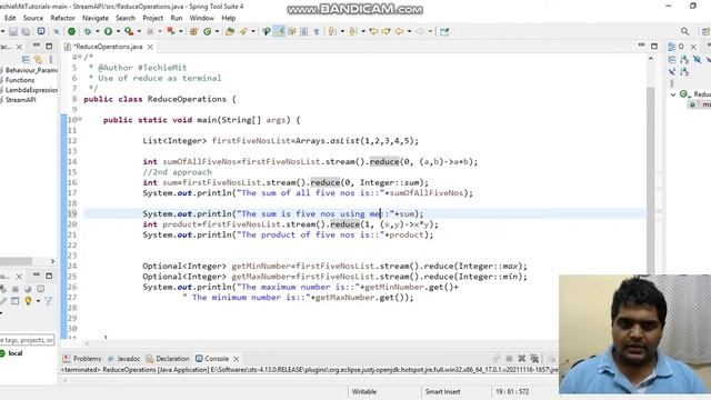 What is reduce in Java 8 ?[Java 8 Operations] смотреть онлайн