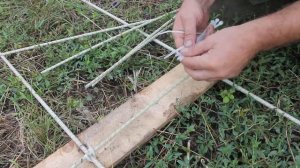 Стеклопластиковая арматура Вязка каркаса под фундамент. Часть 1