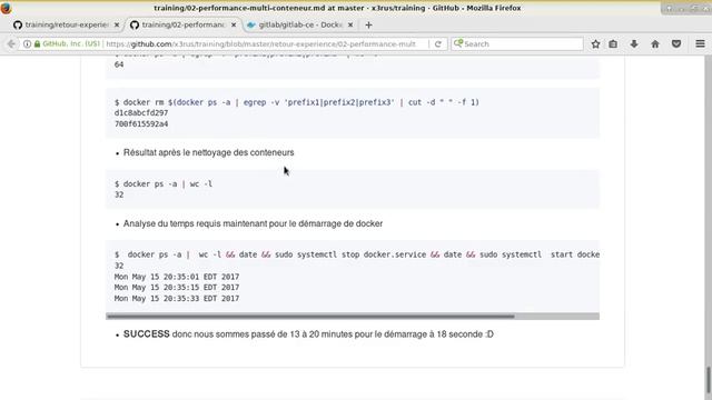 [CAPSULE - longue] expérience Docker ( upgrade engine / conteneur, prob network, ...) смотреть онлайн