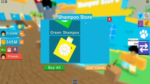 НУБ против ПРО против ЧИТЕРА в Эволюции ВОЛОС Shampoo Simulator Roblox смотреть онлайн