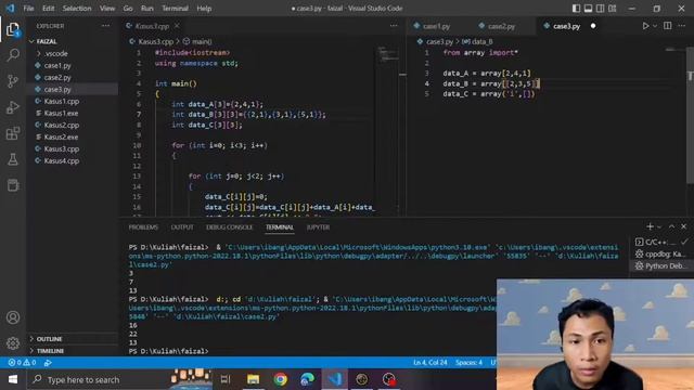 CONVERT C++ TO PYTHON CODE смотреть онлайн
