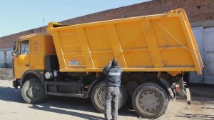 Механизм намотки полога для самосвала