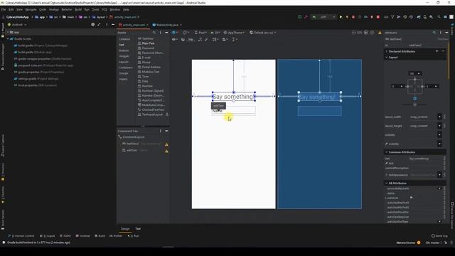 #10 Android Textviews, Buttons and Labels - Android Development Tutorial 2020 in Java смотреть онлайн
