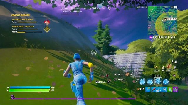 Bot wild cat skin gameplay (Fortnite season 5 solo) смотреть онлайн